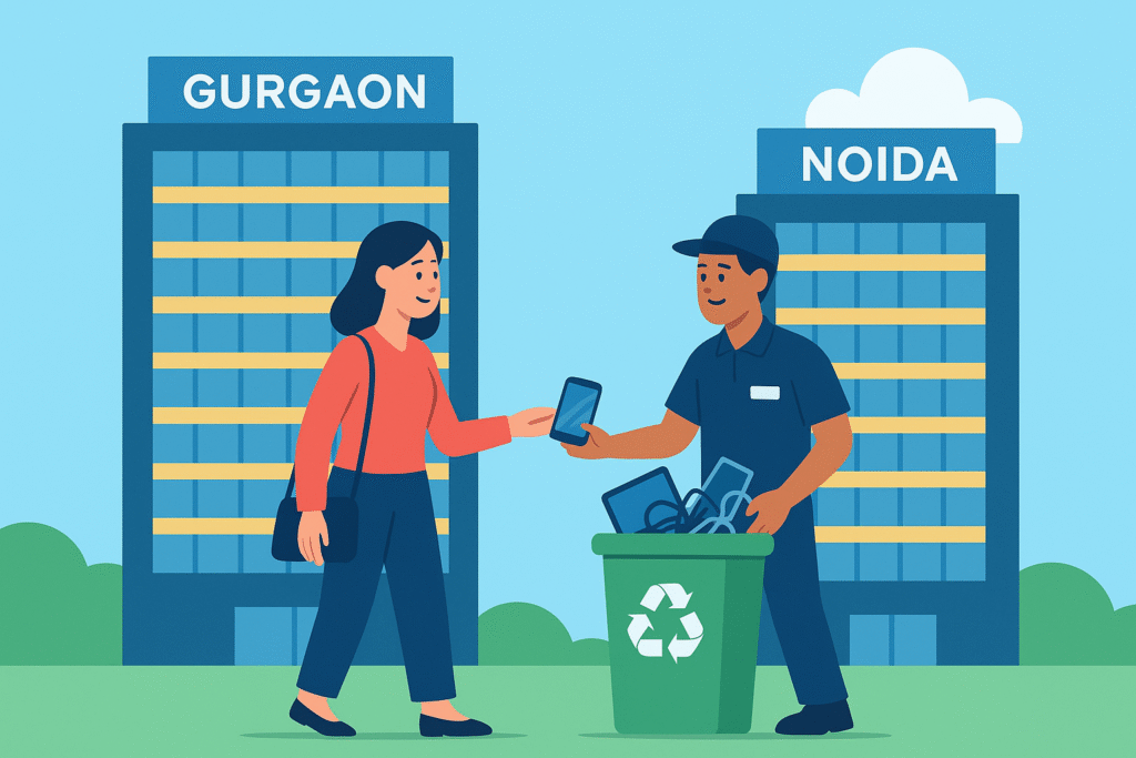 E-Waste Collection in Gurgaon & Noida for Corporates
